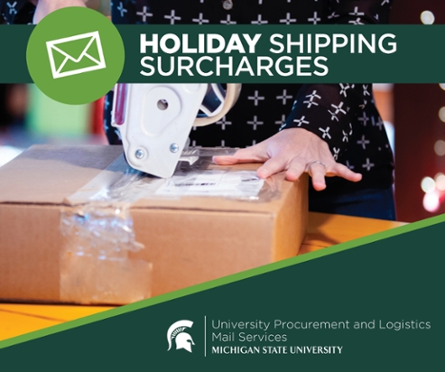 FedEx and UPS Holiday Shipping Surcharges